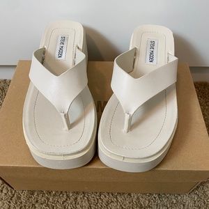 Steve Madden Carlene Bone Platform Sandals